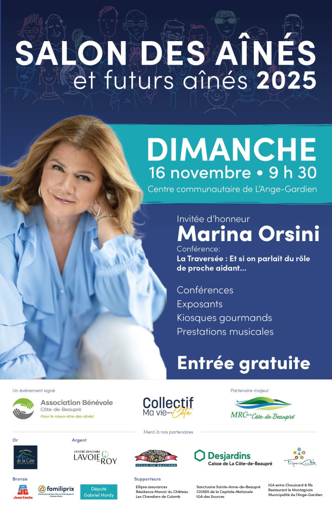 Salon des aînés et futurs aînés- deuxième édition!